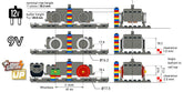 LEGO Train Power Systems: From Manual Push to Bluetooth Control