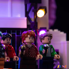 BTS Dynamite stage lights disco and music video glow - ZENE Bricks Light Kit for LEGO® BTS Dynamite #21339