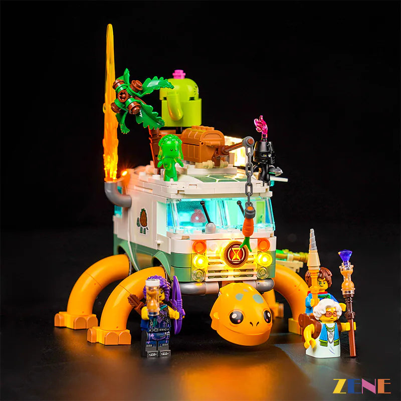 zene bricks Light Kit for LEGO Mrs. Castillo's Turtle Van #71456