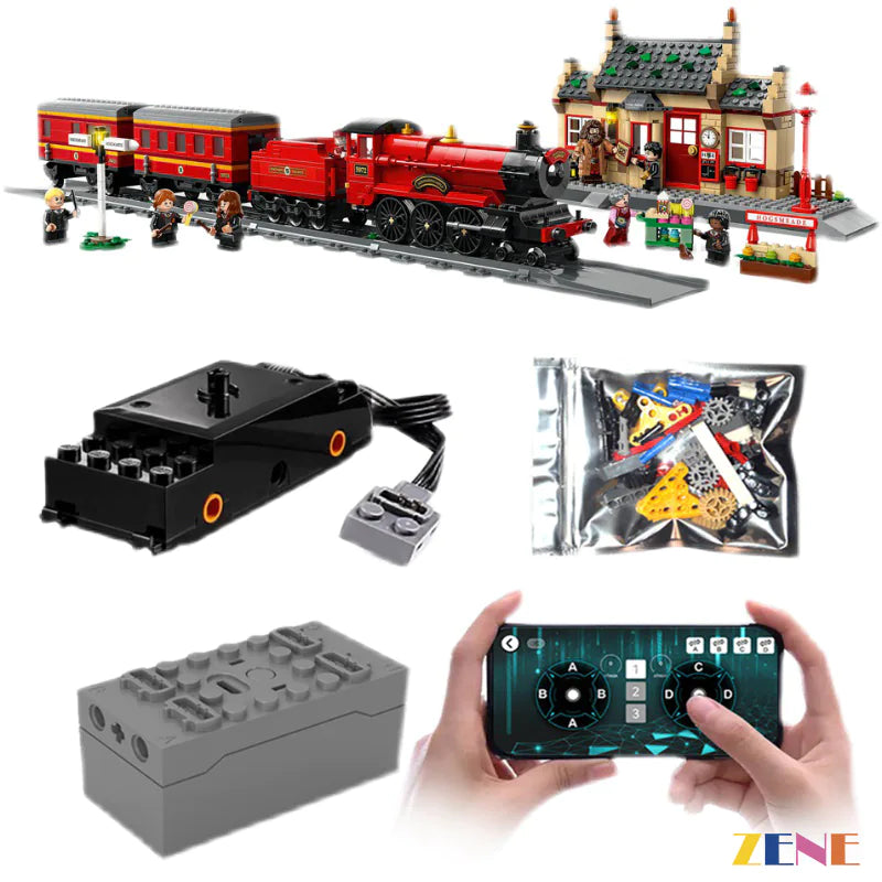 zene bricks Power Functions Kit for LEGO Hogwarts Express Train Set with Hogsmeade Station #76423