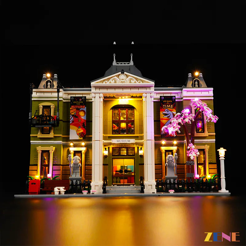 zene bricks Light Kit for Natural History Museum #10326
