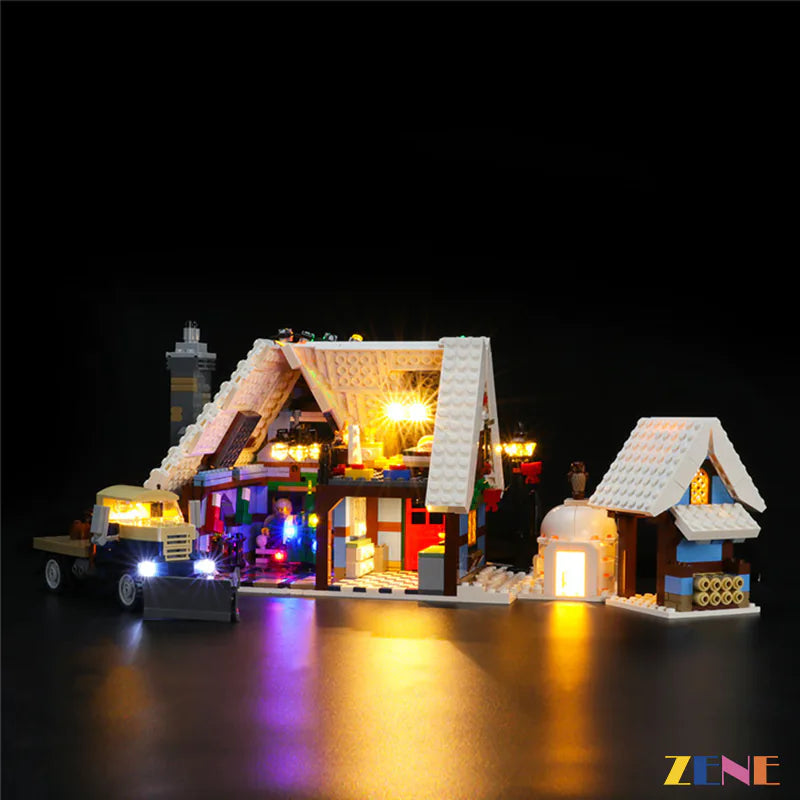 zene bricks LEGO Winter Village Cottage #10229 Light Kit