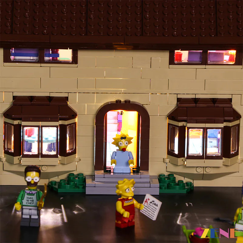 zene bricks LEGO The Simpsons™ House #71006 Light Kit