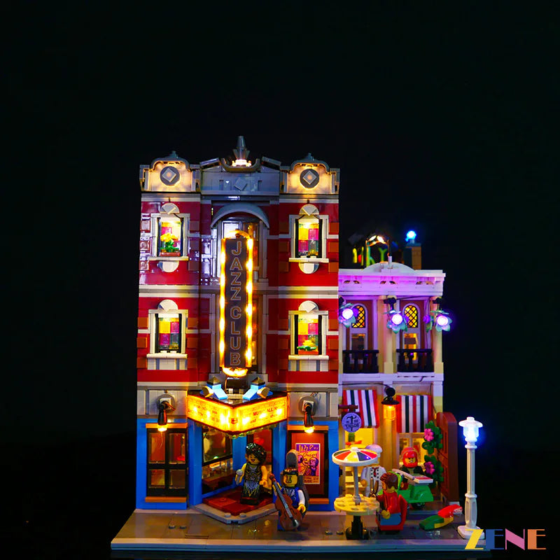 zene bricks LEGO Jazz Club #10312 Light Kit