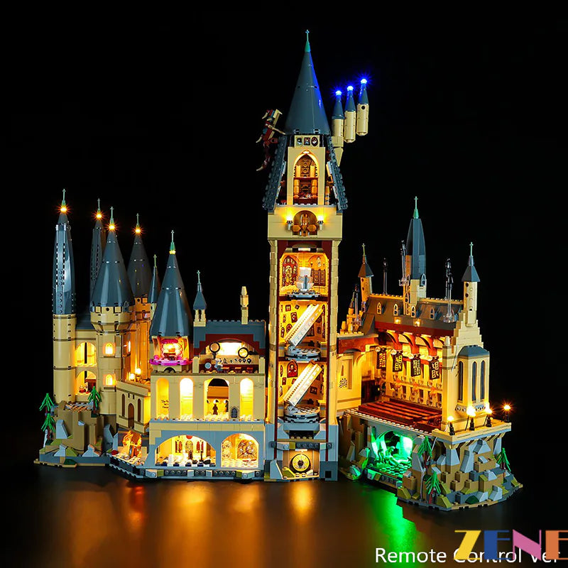 zene bricks Light Kit for LEGO Hogwarts Castle #71043 (Bright Version)