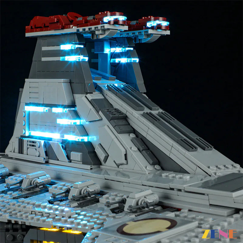 zene bricks Light Kit for Venator Class Republic Attack Cruiser LEGO #75367