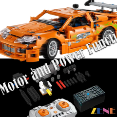 Power Functions Kit for LEGO Toyota Supra MK4 #42204 Fast and Furious