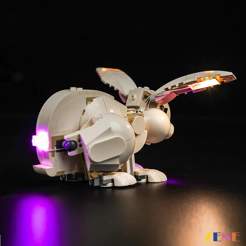 zene bricks Light Kit for LEGO White Rabbit #31133