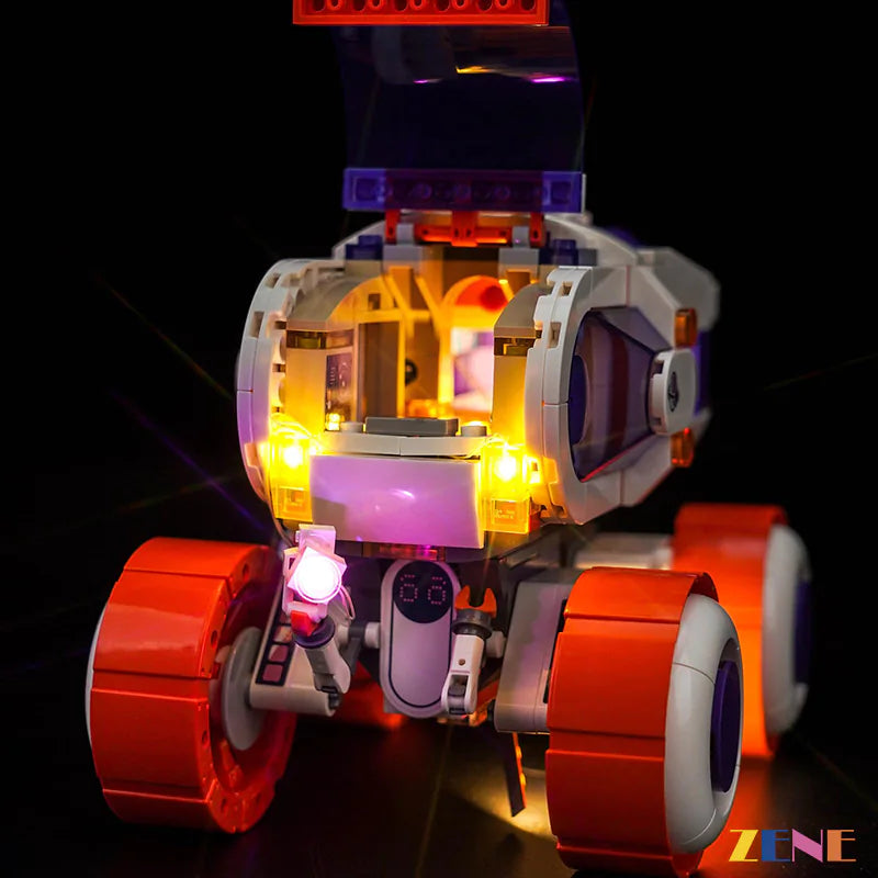 zene bricks Light Kit for LEGO Space Research Rover #42602