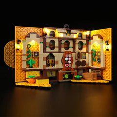 Light Kit for LEGO Hufflepuff House Banner 76412
