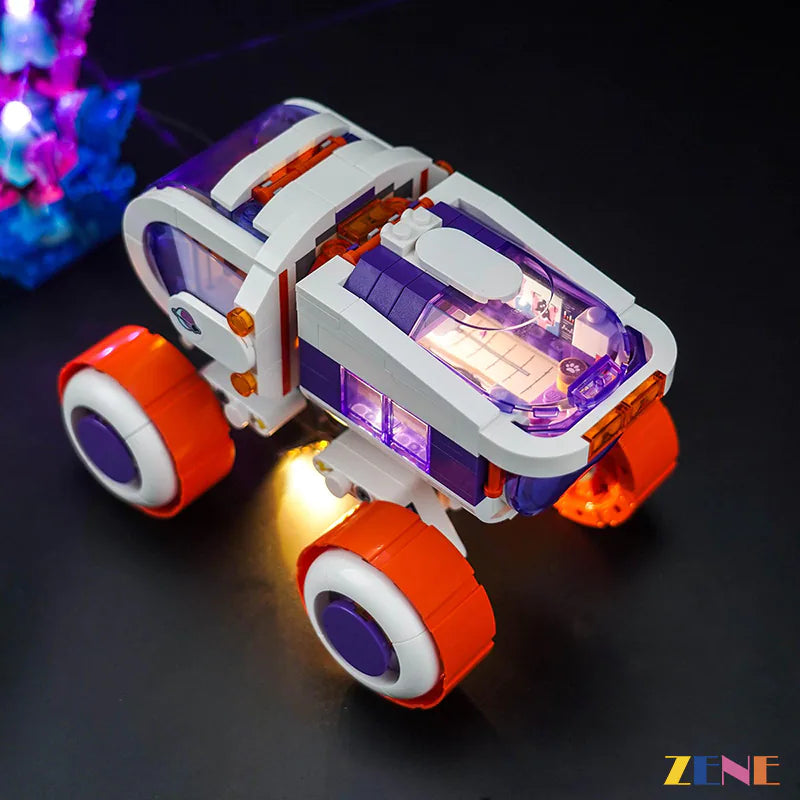zene bricks Light Kit for LEGO Space Research Rover #42602