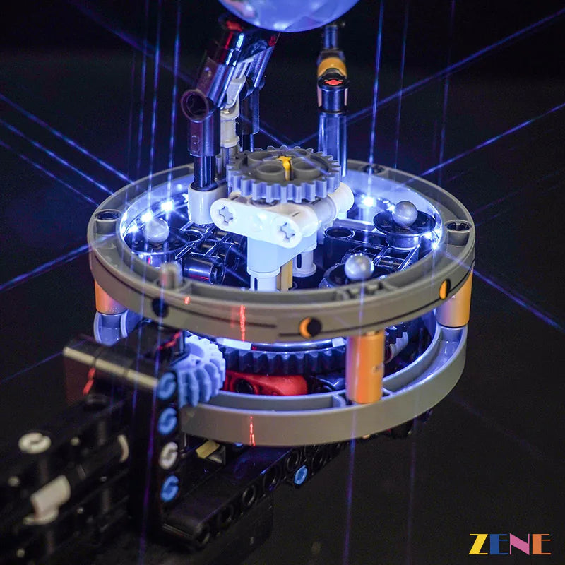 zene bricks Light Kit for LEGO Planet Earth and Moon in Orbit #42179