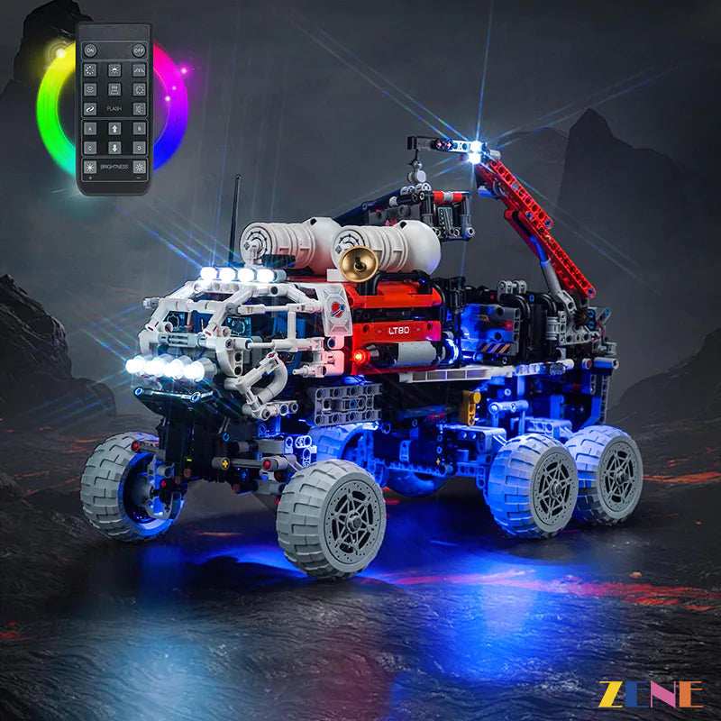zene bricks Light Kit for LEGO Mars Crew Exploration Rover #42180