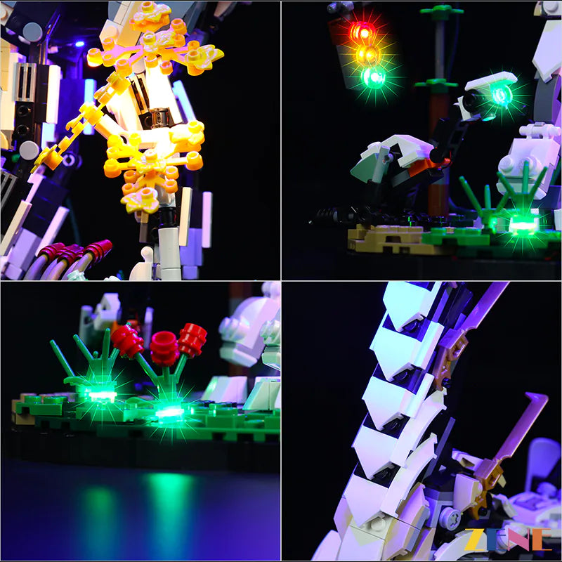 zene bricks LEGO Horizon Forbidden West Tallneck #76989 Light Kit
