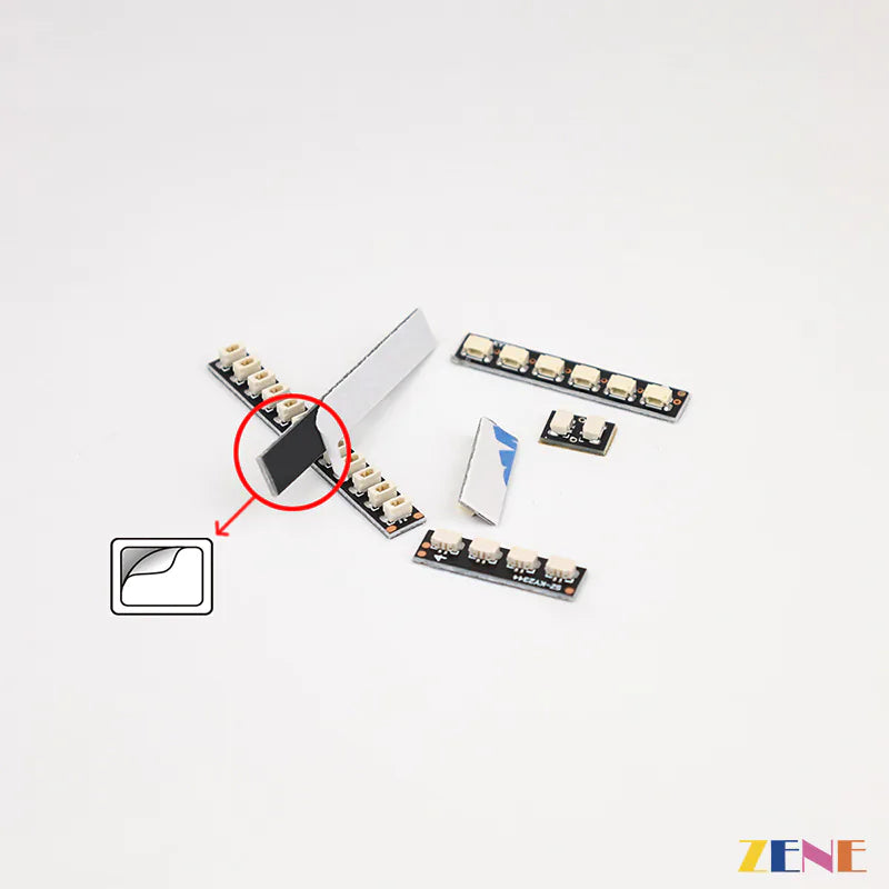 zene bricks Lighting Expansion Boards (Pack of 5) for LEGO