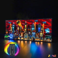 zenebricks Light Kit for LEGO Batman Gotham City #76271 :The Animated Series