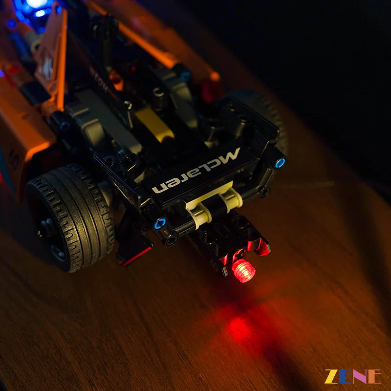 zene bricks Light Kit for LEGO NEOM McLaren Formula E Race Car #42169