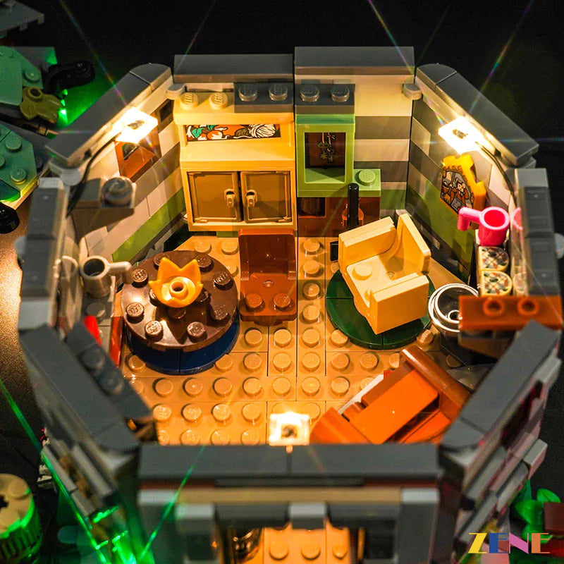 zene bricks Light Kit for LEGO Hagrid's Hut An Unexpected Visit #76428 Harry Potter