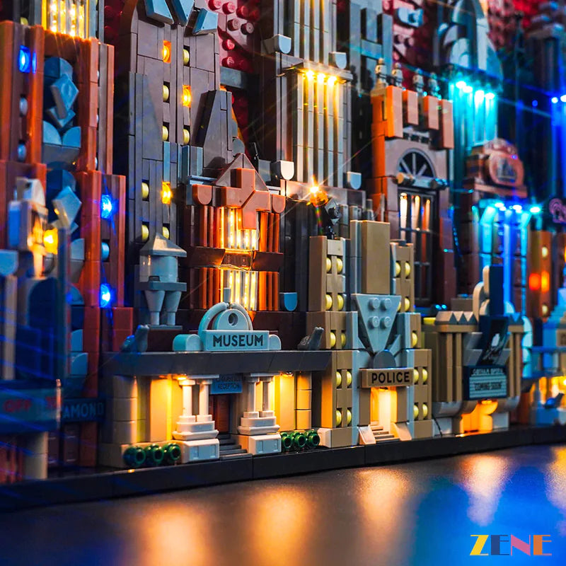 zene bricks Light Kit for LEGO Batman Gotham City #76271 :The Animated Series
