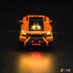 Light Kit for LEGO Lamborghini Huracán Tecnica Orange #42196