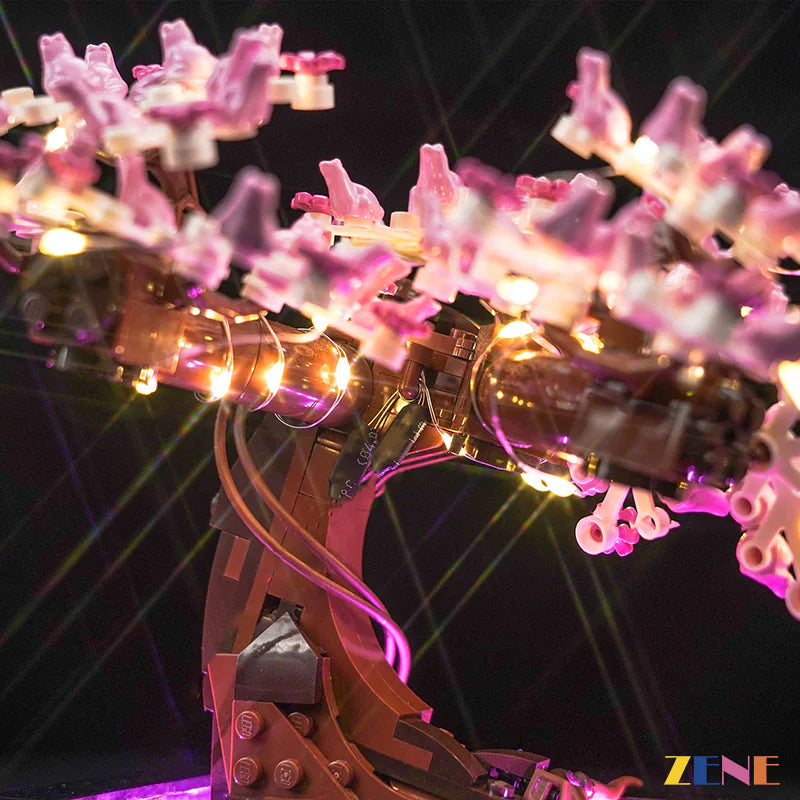 zene bricks Light Kit for LEGO Bonsai Tree #10281 (Upgraded)