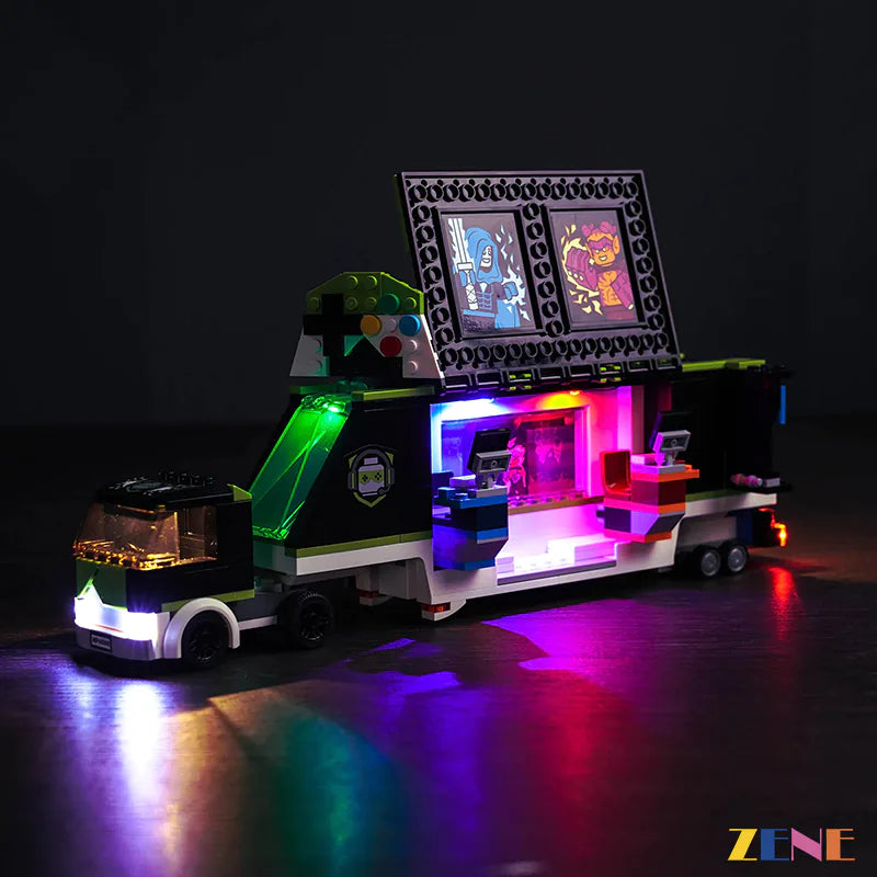 zene bricks Light Kit for LEGO Gaming Tournament Truck #60388