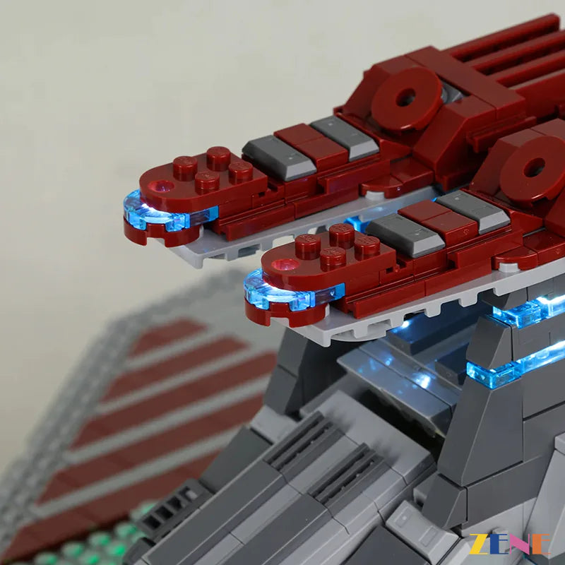 zene bricks Light Kit for Venator Class Republic Attack Cruiser LEGO #75367 (Ver.2)