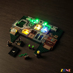 Slytherin House Banner Lego with Light Kits