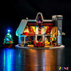 Light Kit for LEGO Winter Village Santa’s Visit 10293