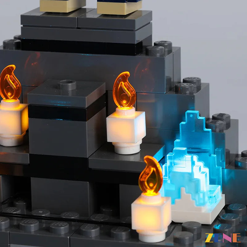 zene bricks Light Kit for LEGO The Crafting Box #21246