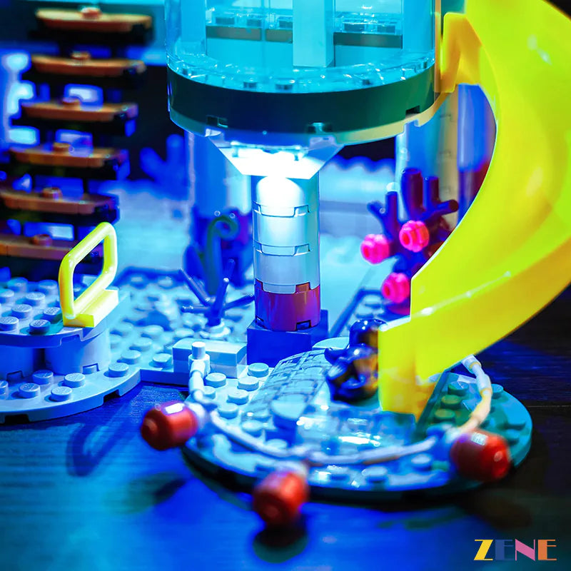 zene bricks Light Kit for LEGO Sea Rescue Center #41736