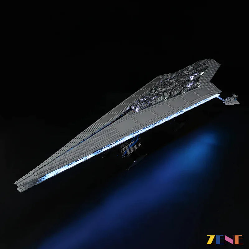 zene bricks Light Kit for LEGO Star Wars Super Star Destroyer #10221