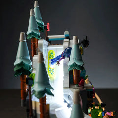 Zene Lego Friends Ski Slope and Café
