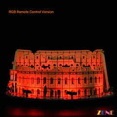 ZENE Bricks Lego 10276 Colosseum Lights