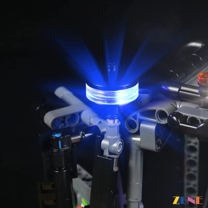 zene bricks Light Kit for LEGO Mercedes-Benz Zetros Trial Truck 4X4 #42129