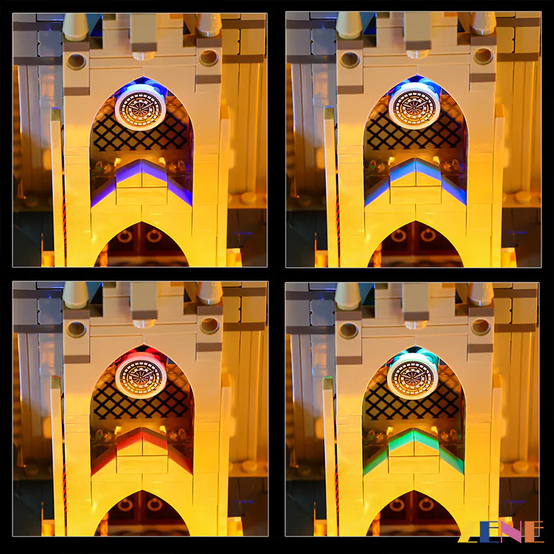 zene bricks Light Kit for LEGO Hogwarts Castle #71043 (Bright Version)