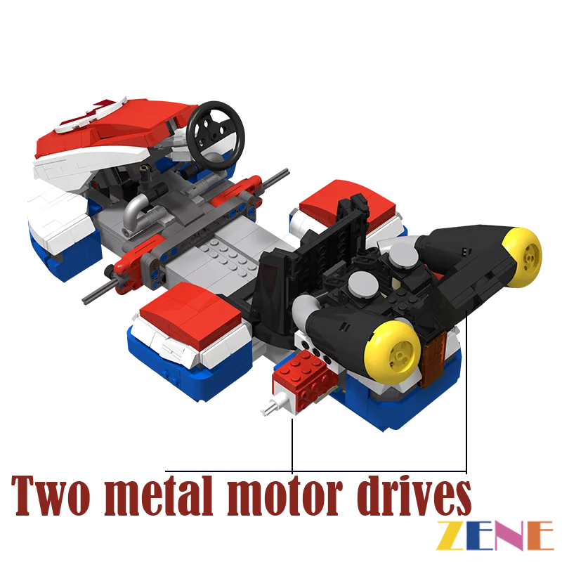 zene bricks Power Functions Kit for LEGO Mario Kart Mario #72037