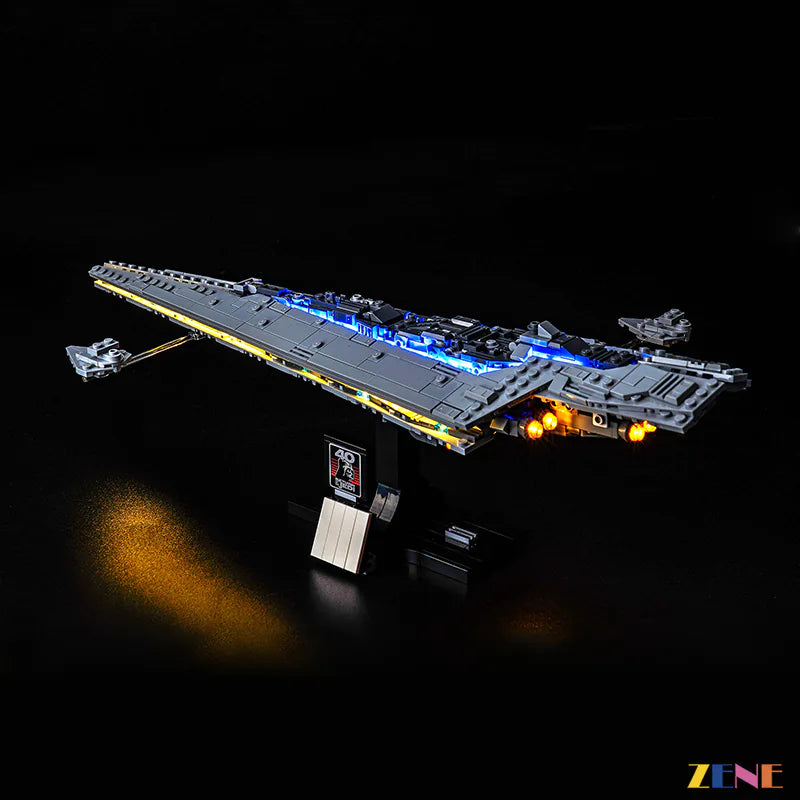 zene bricks Light Kit for LEGO Executor Super Star Destroye #75356