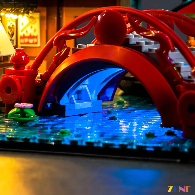 zene bricks Light Kit for LEGO NINJAGO City Markets #71799 (Ver. 2)