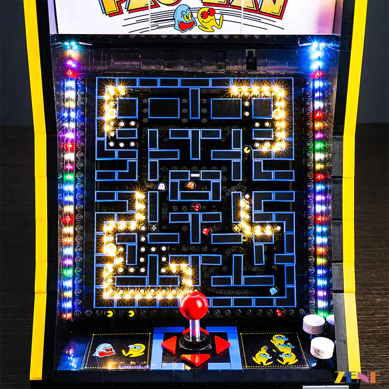 zene bricks Light Kit for PAC-MAN Arcade #10323