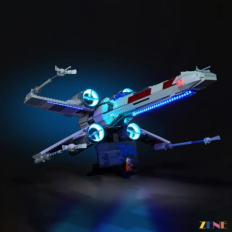 zene bricks Light Kit for LEGO X-Wing Starfighter™ #75355