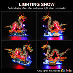 auspicious dragon lego set