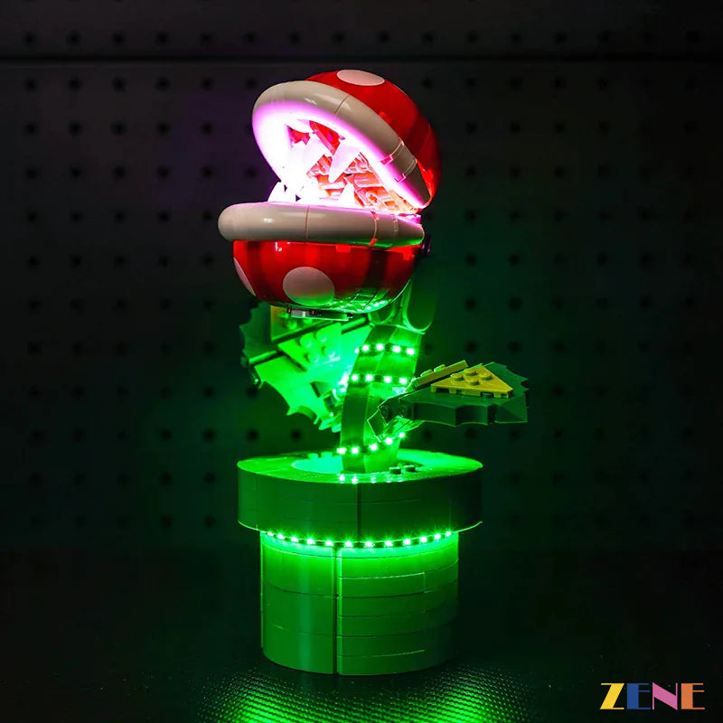 zene bricks Light Kit for Piranha Plant Super Mario #71426