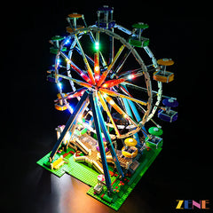 Lego 10247 Ferris Wheel Building Lights