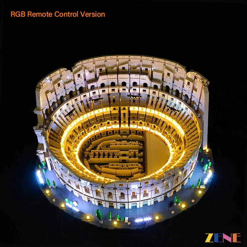 zene bricks LEGO Colosseum #10276 Light Kit