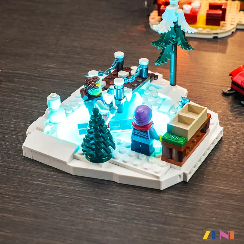 zene bricks Light Kit for Alpine Lodge Icons #10325