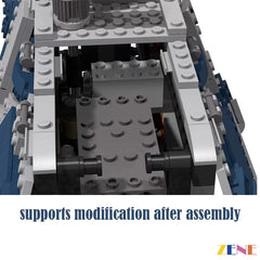 Motorized Kit for LEGO Battle of Felucia Separatist MTT #75435 - Power Functions