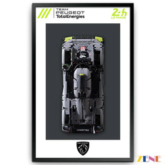 Technics' Photo Frame Display Board for LEGO Cars