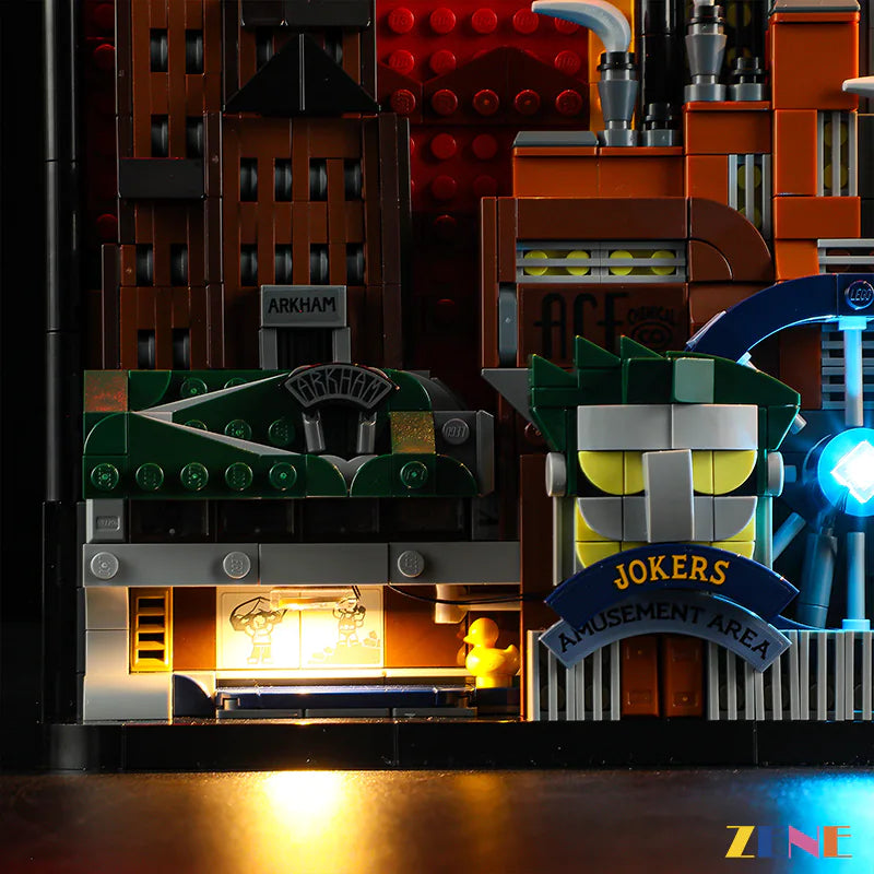 zene bricks Light Kit for LEGO Batman Gotham City #76271 :The Animated Series (Ver. 2)