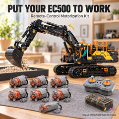 Power Functions Kit for LEGO Volvo EC500 Hybrid Excavator #42215 Motorize & Upgrade